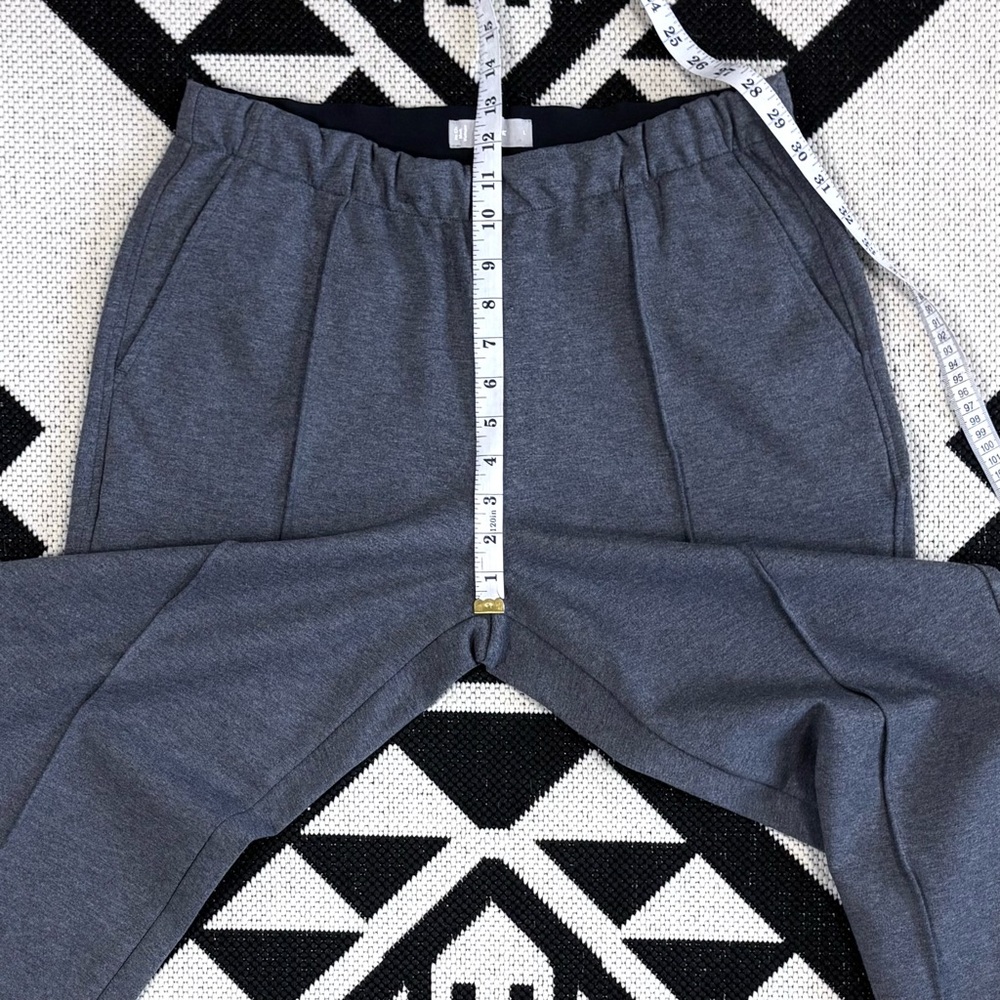 Everlane The Dream Pant in Heather Charcoal Gray Large - Picture 8 of 14